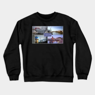 Cardiff Collage#2 Crewneck Sweatshirt